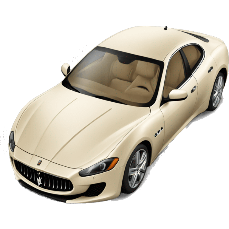 beige-maserati-car emoji