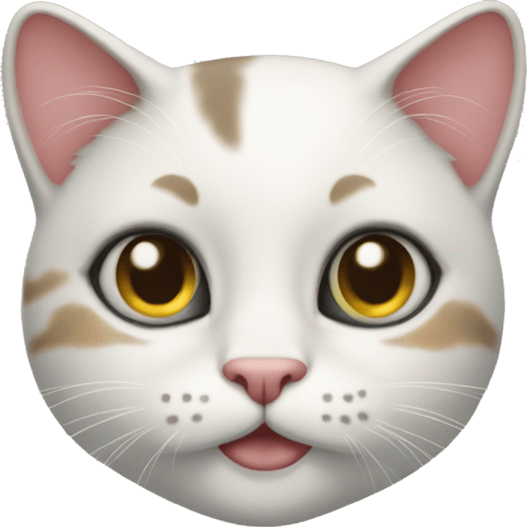 Pretty cat emoji