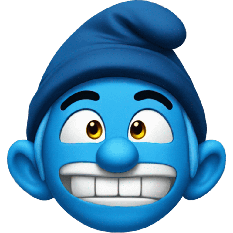 Smurf emoji