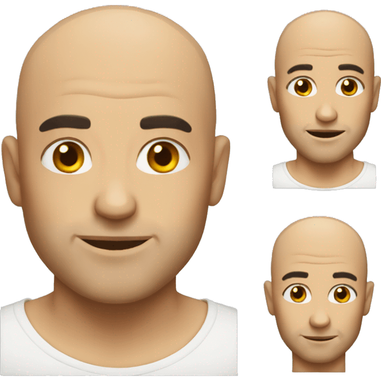 bald guy emojis emoji