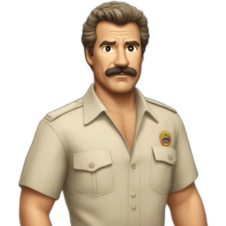 Magnum PI emoji