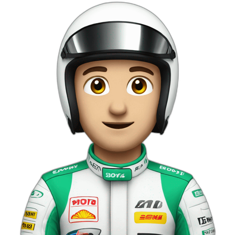 F1 driver emoji