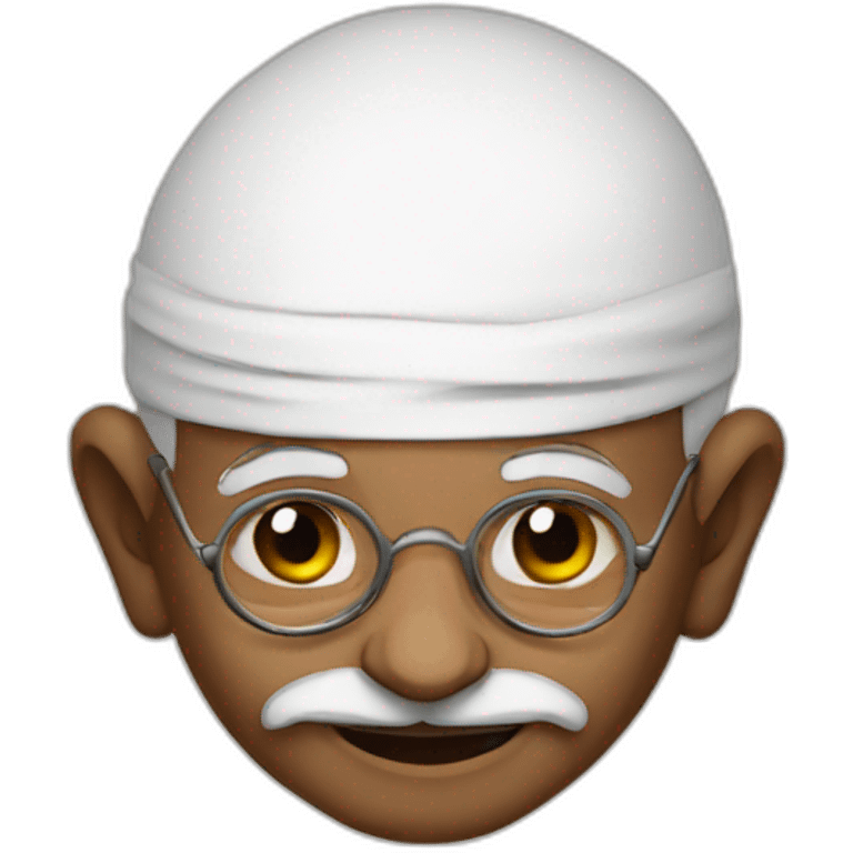 mahatma gandhi emoji