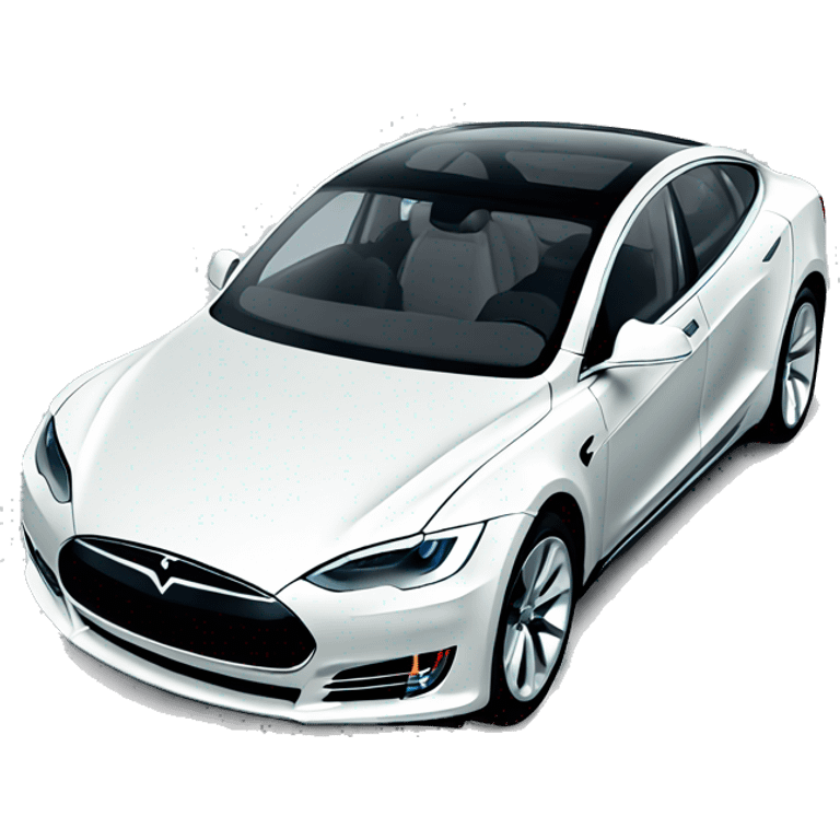 Tesla car  emoji