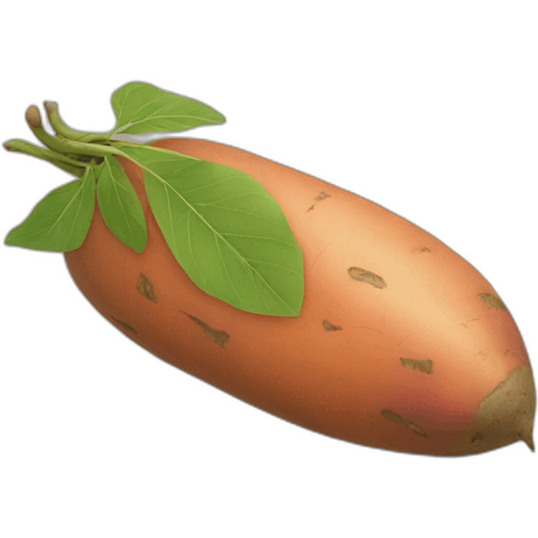 japanese sweet potato  emoji