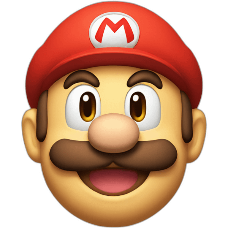 mario face with toad head emoji