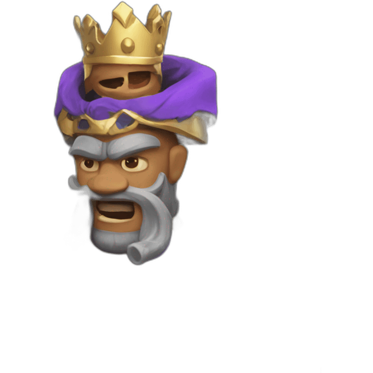 Clash royale king emoji