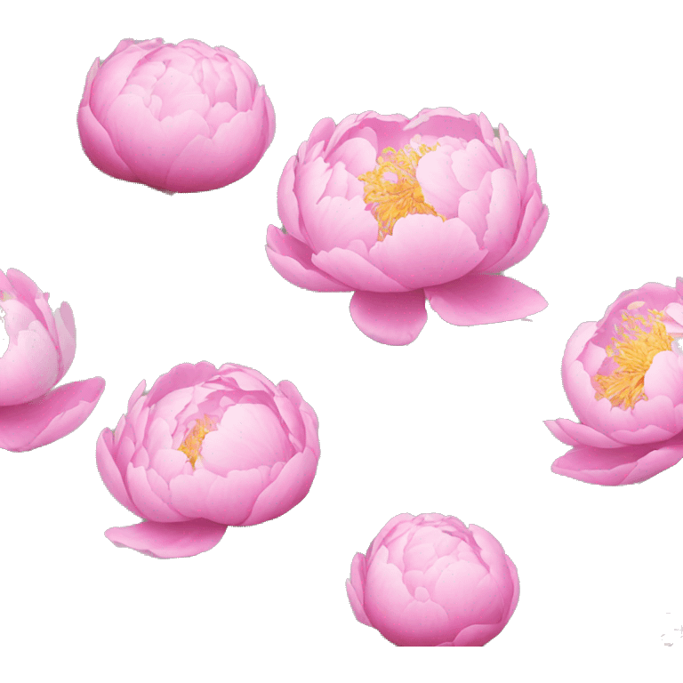 Peonies  emoji