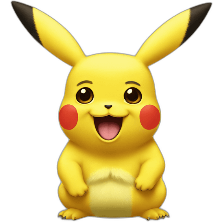 pikachu-shrek-face emoji