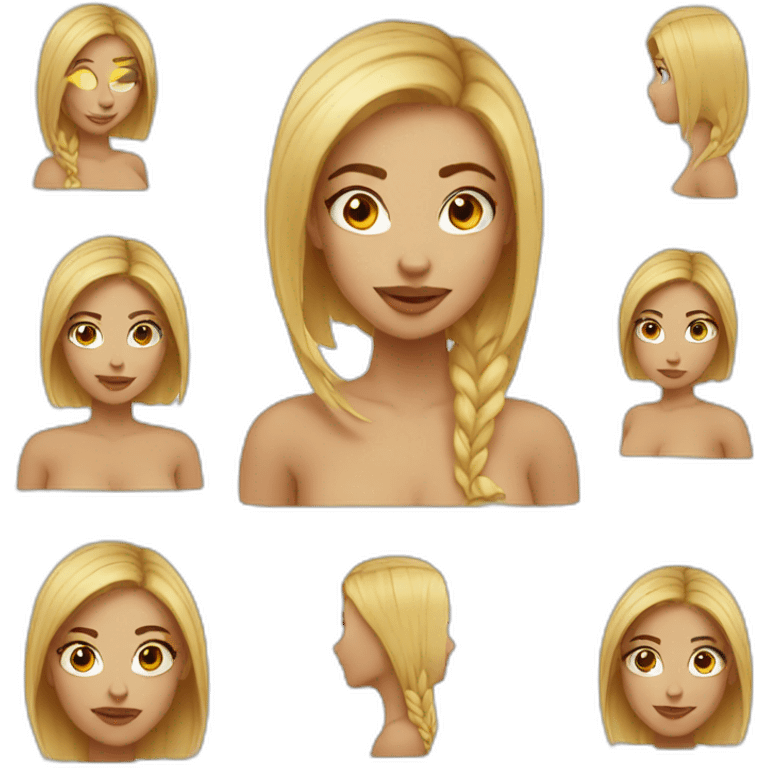 Sexy girl emoji