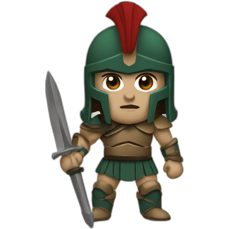 Spartan warrior emoji