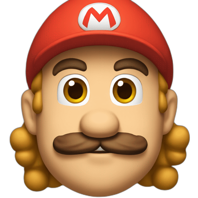 Mario perspicace emoji