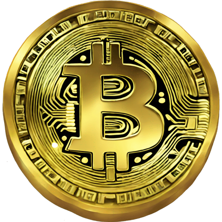 Bitcoin logo emoji