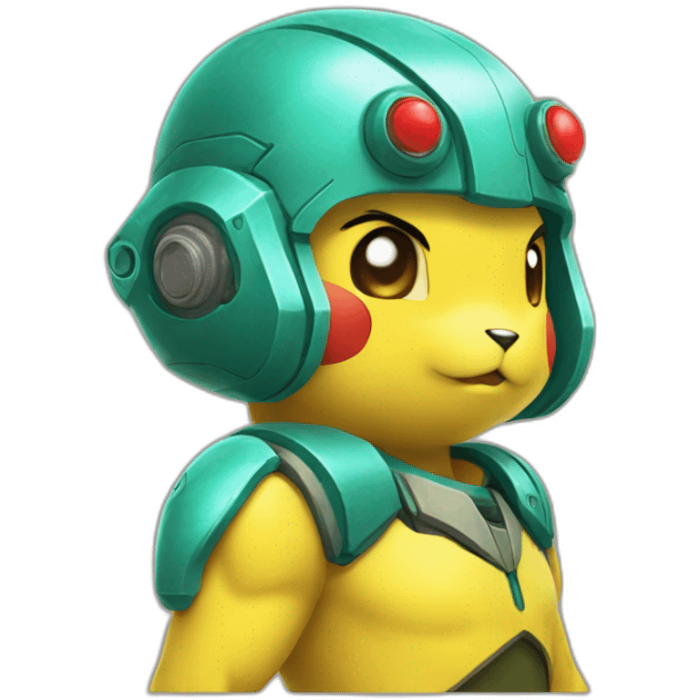 Pikachu samus emoji