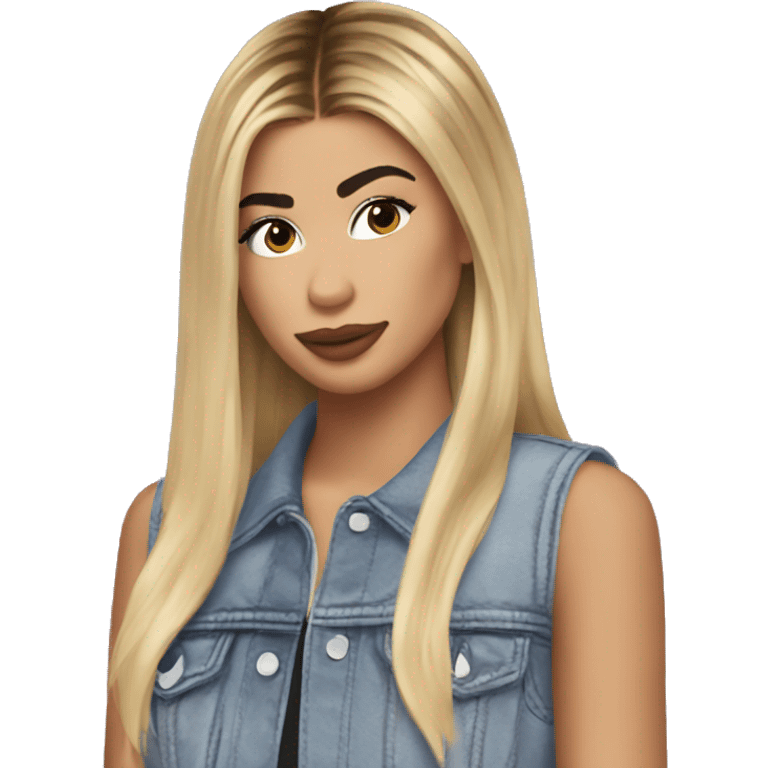 Hailey Bieber emoji