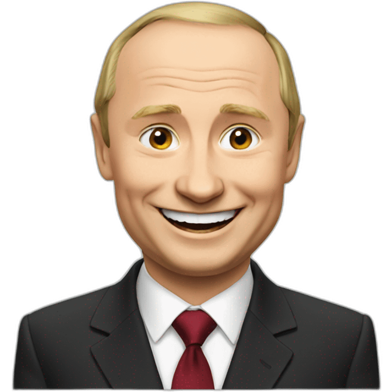 Putin smiling emoji