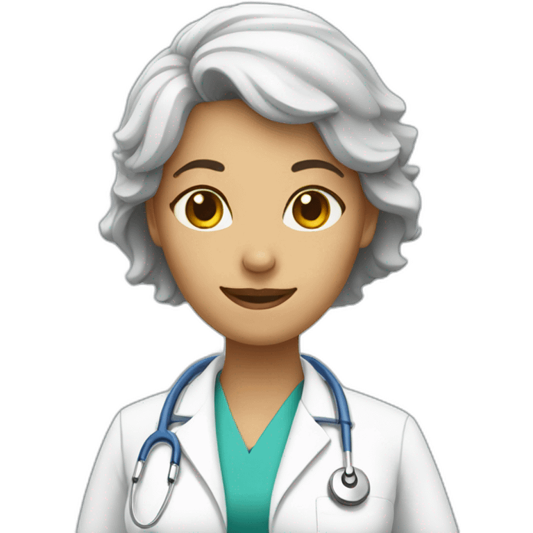 a hospital lady welcome emoji