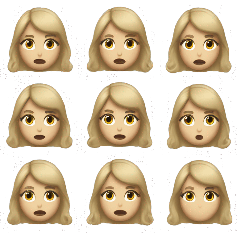 tylor swift with sad face emoji