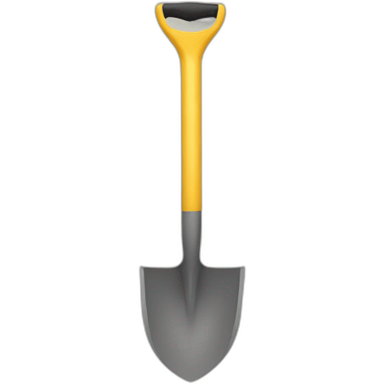 A human shovel emoji