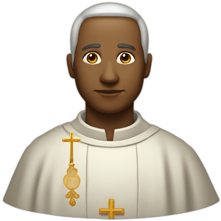 Sacerdote orando emoji