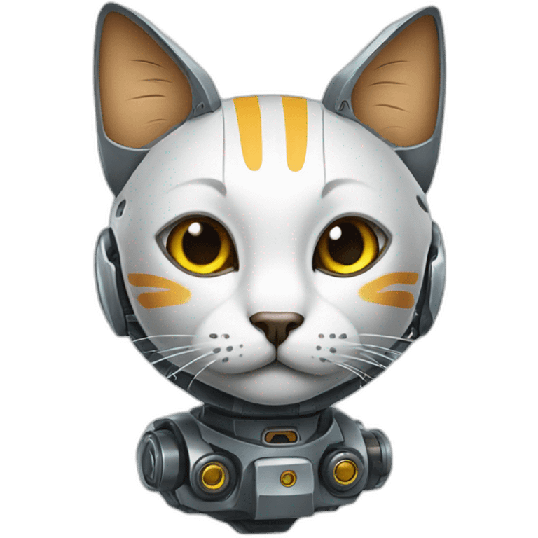 robot cat emoji