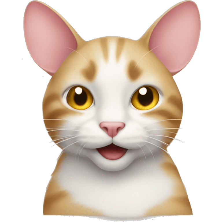 Cat and mouse  emoji