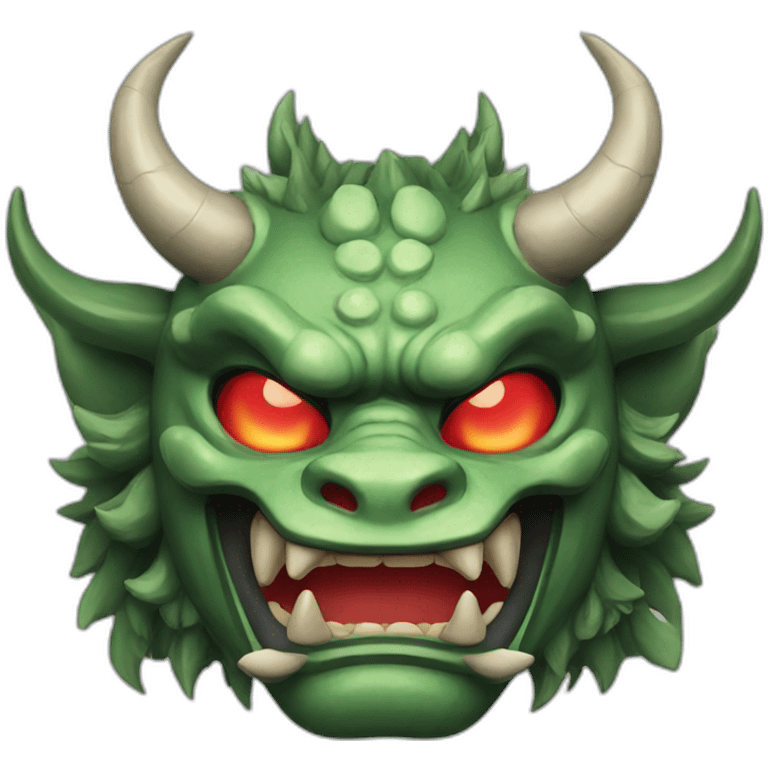 oni dragon japanese mask emoji