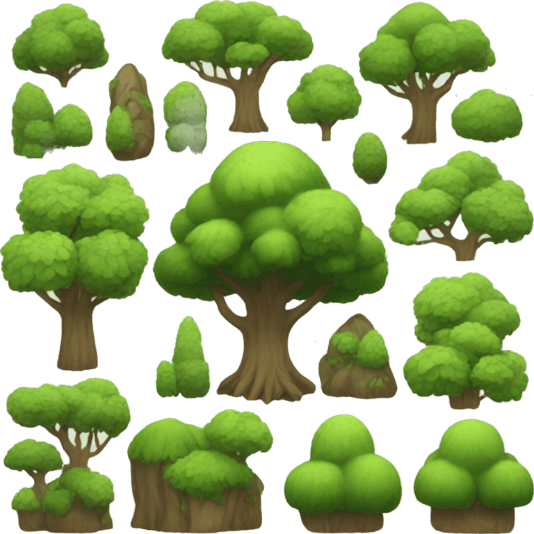 Forests emoji