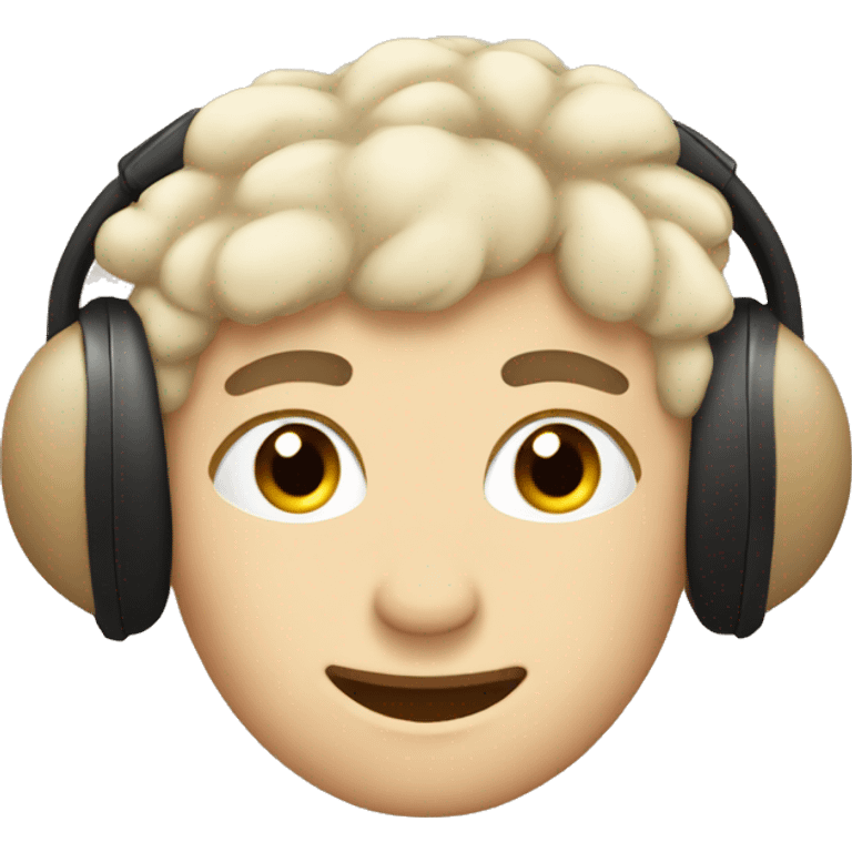 beige earmuffs emoji