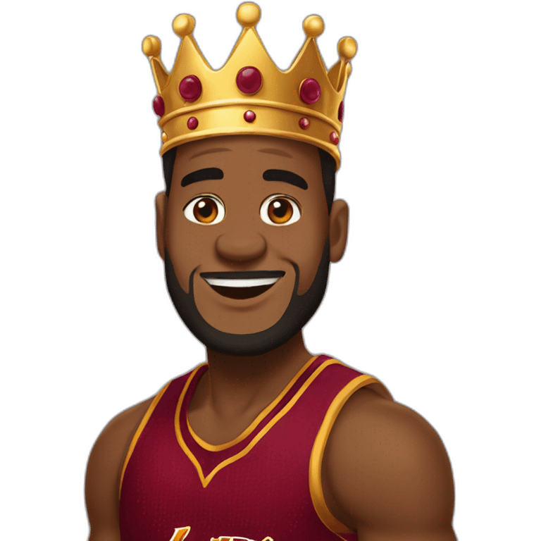 Lebronjames-crown emoji