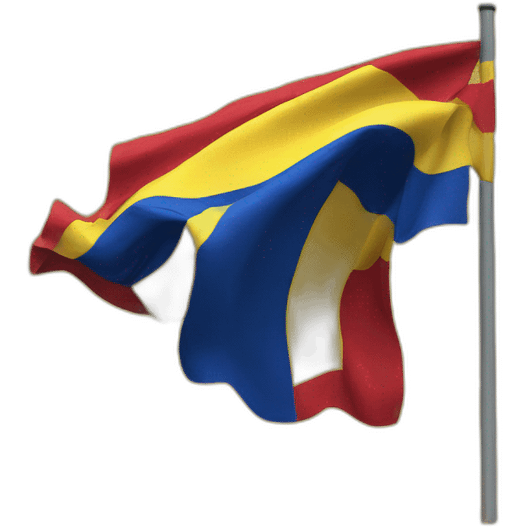 la bandera de Colombia emoji