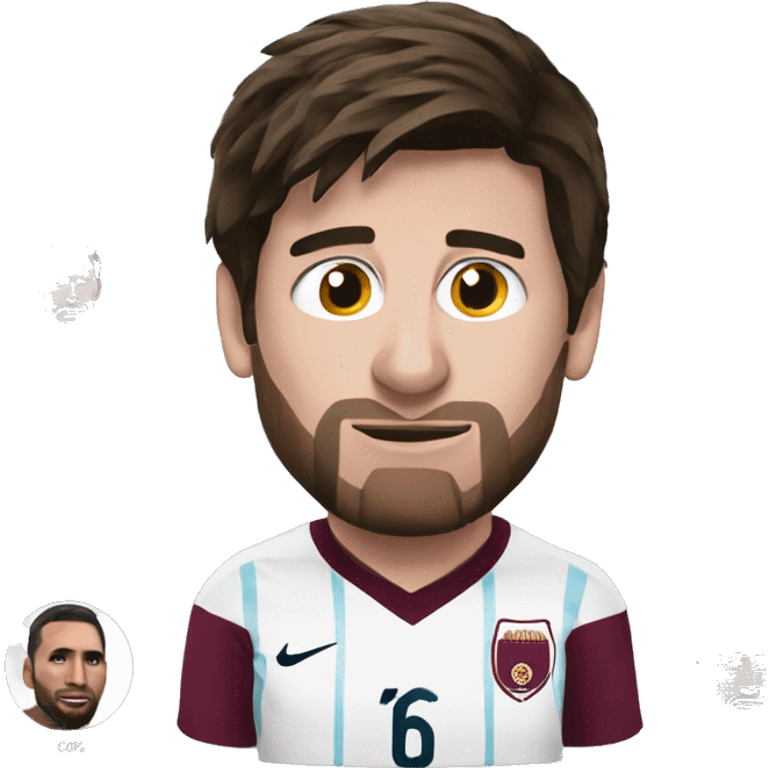 messi qatar 2022 emoji