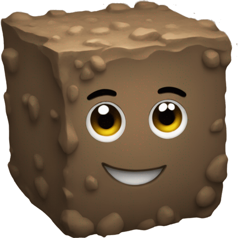 dirt block emoji