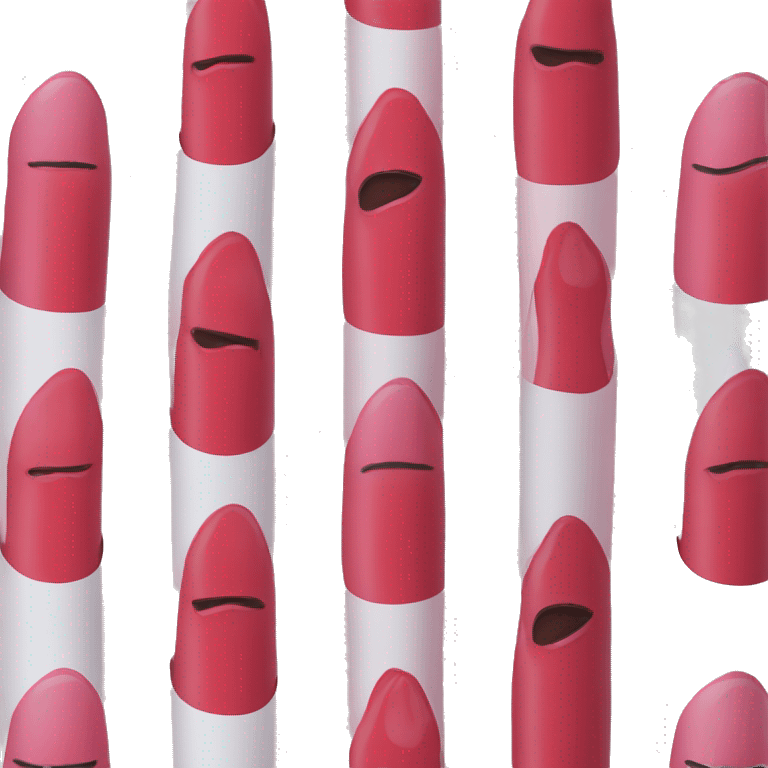 lipstick yoga mat emoji