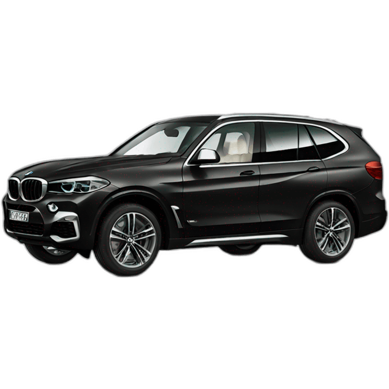 Bmw suv black emoji