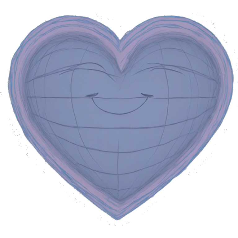 heart inside heart outline emoji