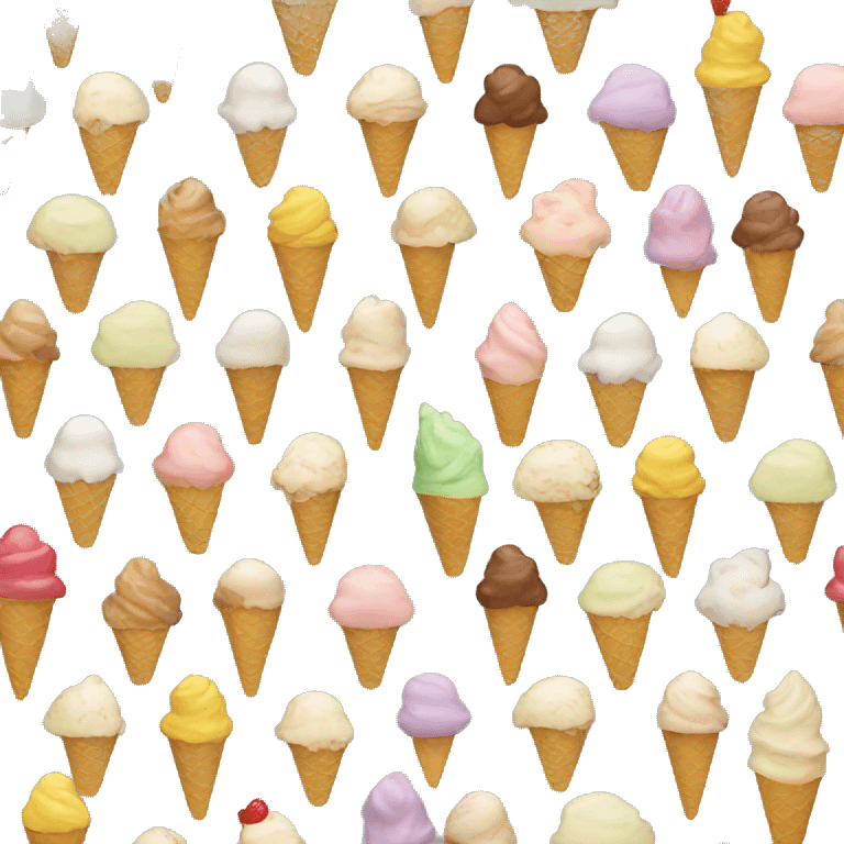 Ice cream emoji