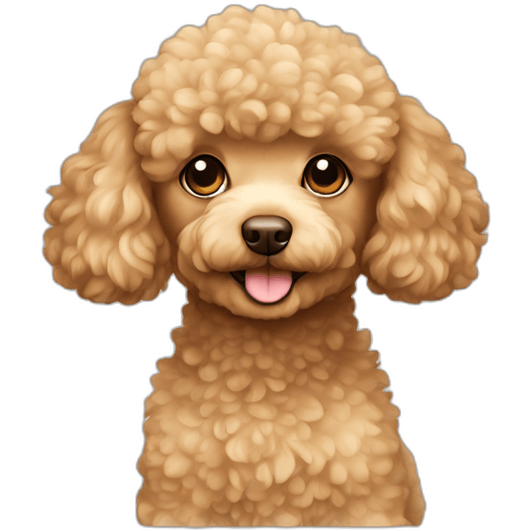 beige toypoodle emoji