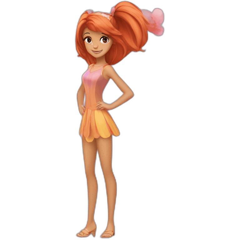 winx club bloom emoji