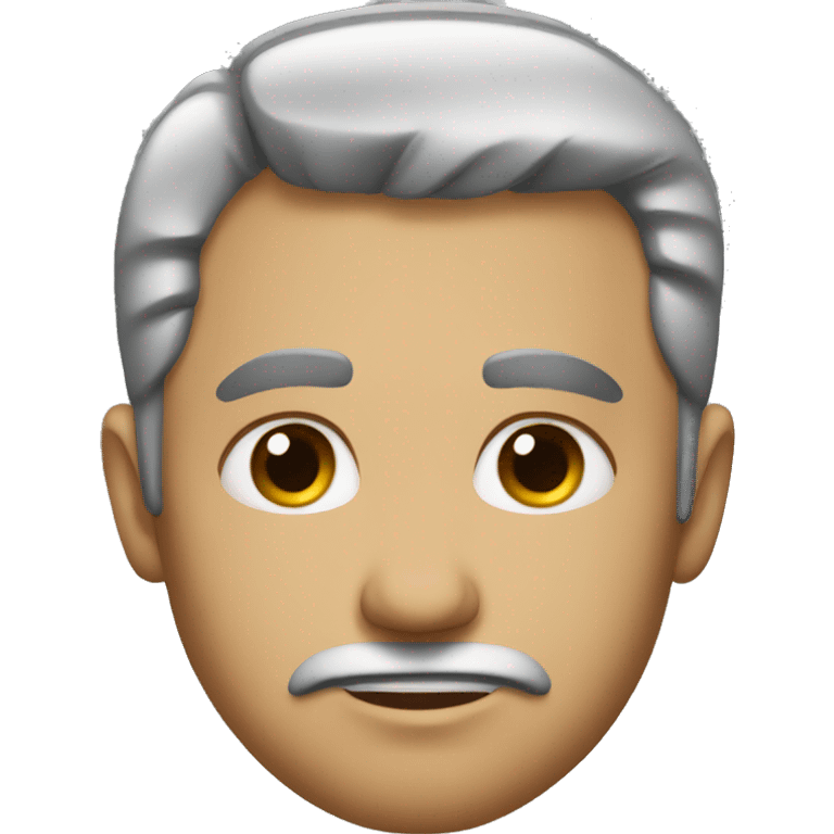 a man with an arrogant look emoji