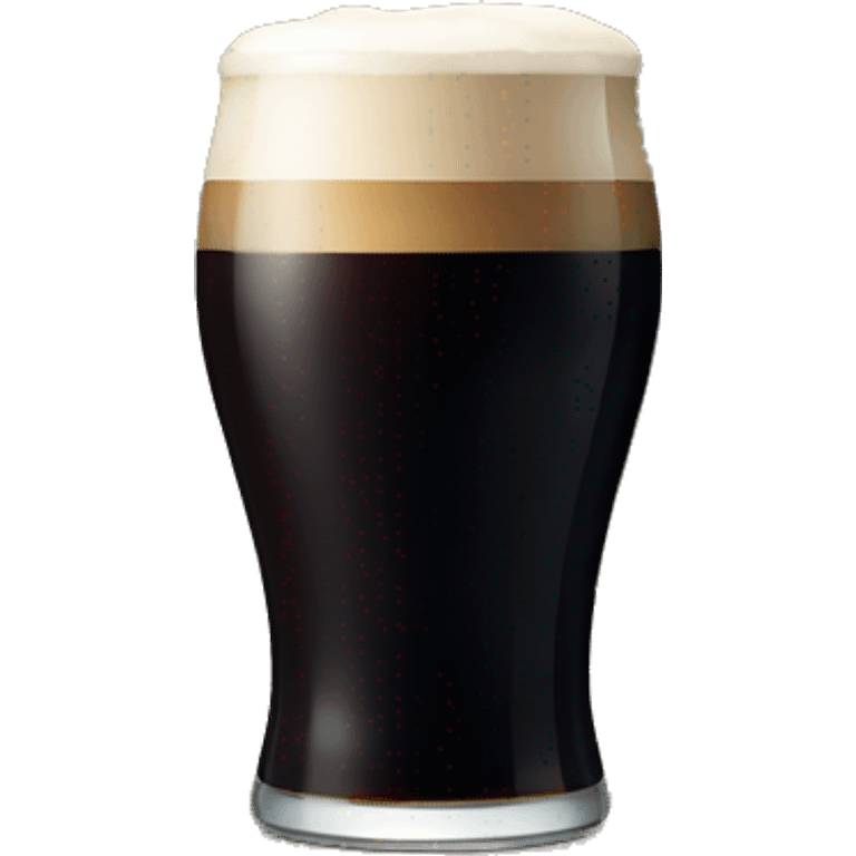 Pint of Guinness emoji