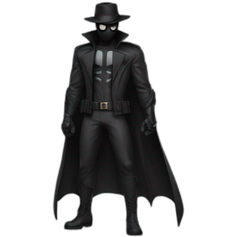 Spider man noir emoji