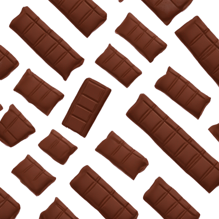 Chocolate bar in pink wrapper emoji