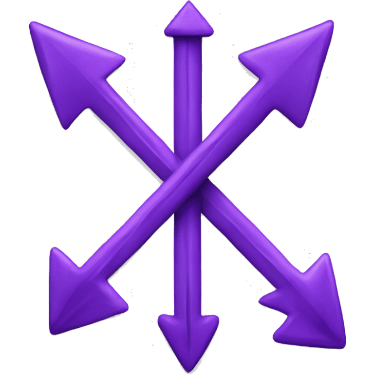 purple arrow key emoji