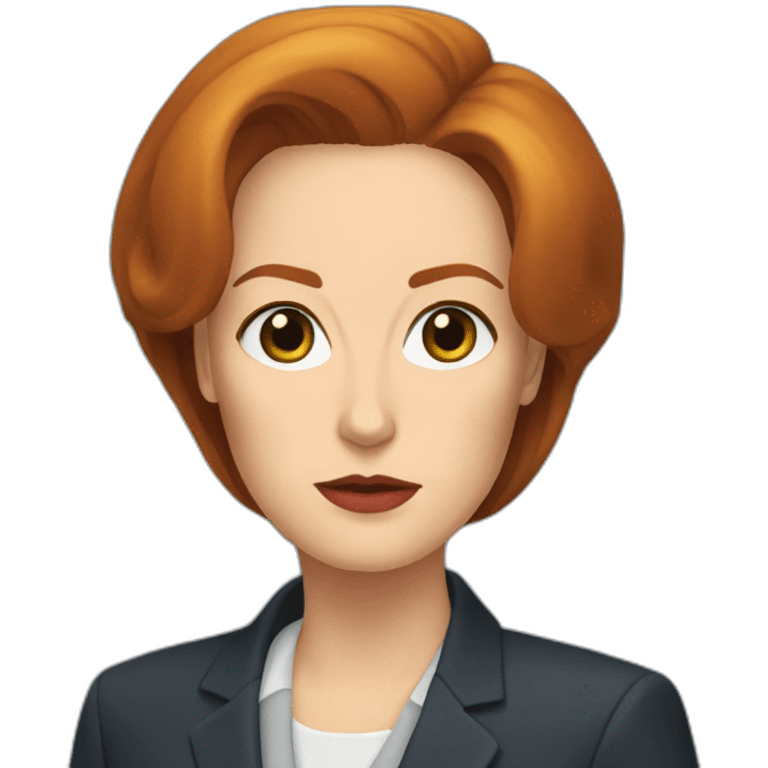 Dana scully emoji