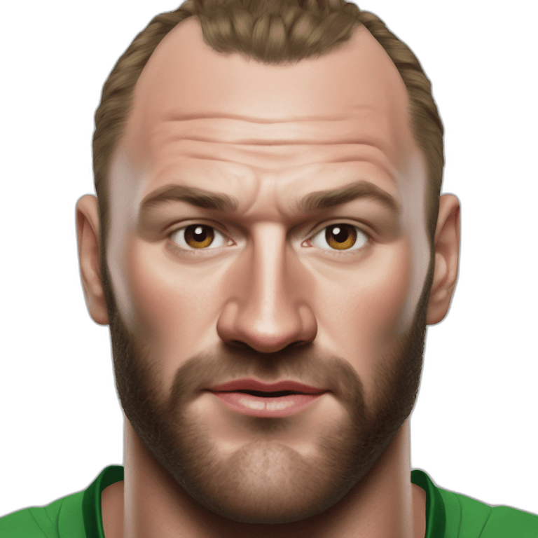 Hyper realistic Tyson Fury emoji