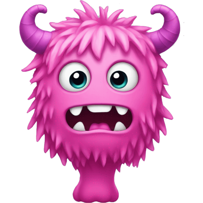 pink monster emoji