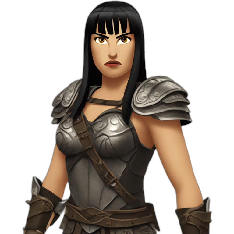 xena warrior princess angry emoji