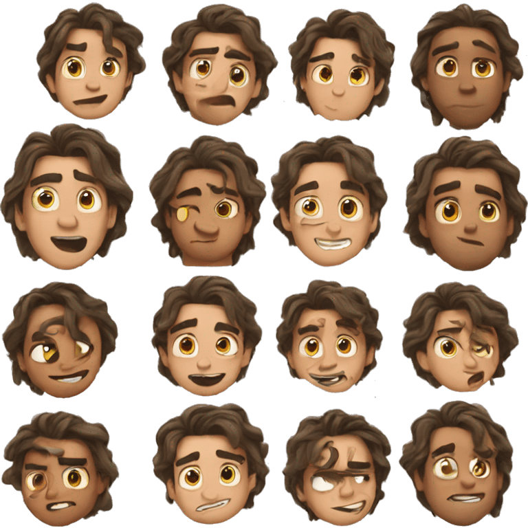 Tangled emoji