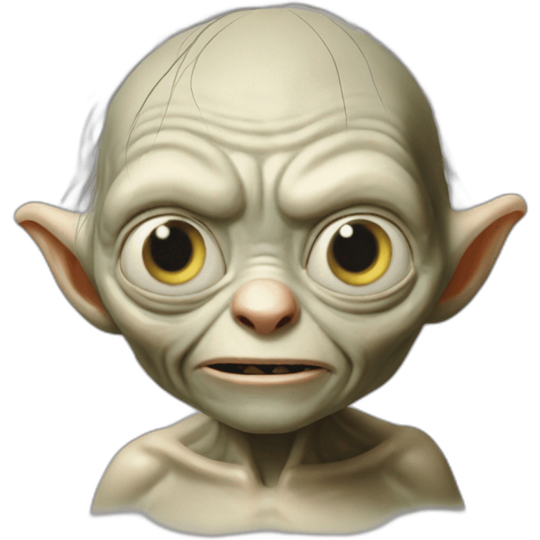 Gollum et anneau emoji